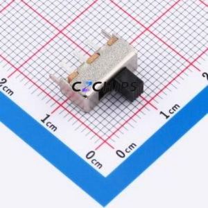 SS12F44G4 Slide Switch Through hole-5P,12.2x5.5mm Switch Single Pole Double Throw Rectangle Pin Header PC Pin 12.2mm - Product Image 1