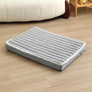 Zipper Removable Washable Square Solid <strong>Dog</strong> <strong>Bed</strong> <strong>Mattress</strong> for <strong>Pet</strong> Sleeping Pad Customizable Carton Box <strong>Pet</strong> <strong>Beds</strong> - Product Image 2