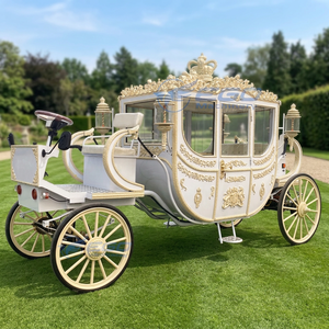 Royal Carriage for Sale Pumpkin Wedding Sightseeing Carriage Wedding Electric Carriage Factory for Sale Deposit - Product Image 1