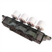 TOWEI/TUOWEI 4-Key 4-Gear 3-Speed 1A 250VAC Unpowered Plastic Copper White Keycap Electric Fan Keyboard Switch Easy Installation