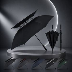 Paraguas de Golf de Doble Toldo de 30 Pulgadas con Logotipo Personalizado, Apertura Automática, Toldo Grande Ventilado para Eventos, Regalos Corporativos de Marca - Product Image 1