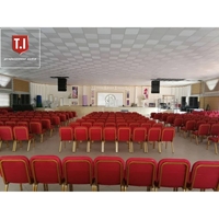 Système de sonorisation professionnel T.I Pro Audio La2122, enceinte à deux voies à double haut-parleur de 12 pouces, sonorisation professionnelle, sonorisation DJ, enceinte étanche