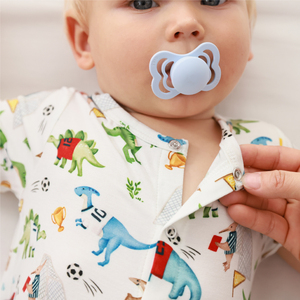 Pijamas de verano personalizados de bambú para bebé, peleles de bambú al por mayor, ropa de bebé, peleles para niños, ropa de bebé a granel - Product Image 3