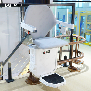 מעלון מדרגות חשמלי מעוצב מודרני לקשישים, מעלון כסא יציב לבית עם מושב מסתובב ושלט רחוק - Product Image 2