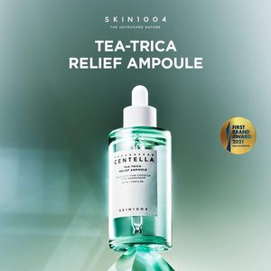 SKIN1004 Madagascar Centella Tea-Trica Relief Ampoule 100mL Suero calmante para el cuidado del acné para pieles sensibles y grasas - Product Image 2