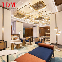 Ensemble de meubles de bar, restaurant, salle de sport, de qualité supérieure, écologiques, pour usage commercial, tables modernes, chaises rembourrées, IDM Hotel