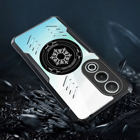 Pour OPPO K13 Turbo PRO K13X K12X K12s K9s K12 Plus 5G Étui TPU Transparent Graphène Dissipation de Chaleur Anti-chute Cadre Souple