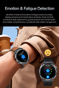 Montre connectée sportive intelligente AI-GPT à <span class=keywords><strong>quatre</strong></span> modes avec lampe torche puissante, détection émotionnelle, étanchéité IP68, écran TFT et système d'exploitation Android - Product Image 2