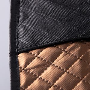 奢华黑金激光压花金属无纺布购物手提袋礼品袋 - Product Image 6