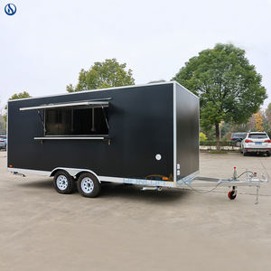 Remorque alimentaire de luxe, personnalisée, mobile, pour hot-dogs, camion de restauration rapide, remorques de concession, chariot alimentaire entièrement équipé - Product Image 2