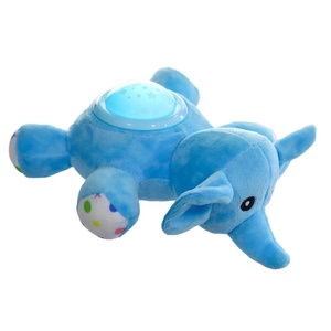 Peluches de <span class=keywords><strong>Anime</strong></span> Musical, Juguete de Peluche Suave para Bebés, Unicornio de Peluche, Proyector Musical de Elefante para Bebé con Sonido y Luz - Product Image 1