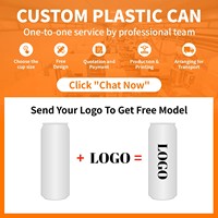Bouteille en PET transparente avec bouchon en aluminium et tirette, 350 ml, 500 ml, personnalisable avec logo, pour gâteaux, desserts, sodas, bubble tea