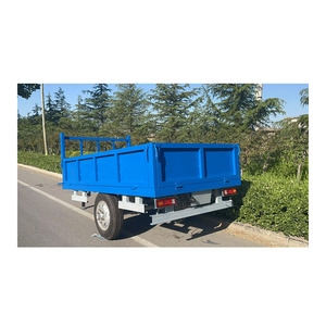 Original High Quality Flatbed Car Truck Trailer Platform Trailer Dump Trailer - Product Image 6