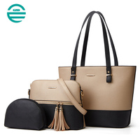 Sac à main pour femme FULIYA, sac à bandoulière tendance, ensemble 3 en 1, sacs à main de luxe portables pour femmes