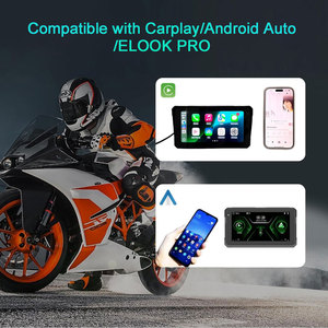 5 6 7 inci layar tampilan Airplay sepeda motor, Monitor sepeda motor nirkabel Android IPX8 dengan tampilan GPS portabel untuk sepeda motor - Product Image 3