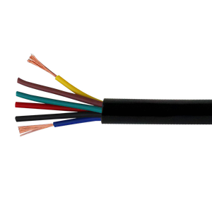 Cable eléctrico de <span class=keywords><strong>calibre</strong></span> 16 18 20 22 <span class=keywords><strong>24</strong></span> Awg Cable de extensión UL2464 2 3 4 5 6 Núcleo Cable RVV de cobre estañado trenzado libre de oxígeno - Product Image 3