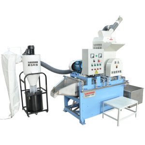 SHINHO Mini trituradora automática de chatarra Mini granulador de cobre para chatarra alambre de aluminio reciclaje espacios pequeños para aluminio - Product Image 2