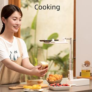 Nuevo Soporte de Teléfono Móvil con Trípode Superior Giratorio de 360 Grados y Luz de Relleno Reversible de Aleación de Aluminio <span class=keywords><strong>para</strong></span> Grabación de Video - Product Image 6