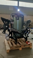 Terbaru Adjustable 6 posisi bangku Multi kaki ekstensi dan mesin keriting kaki duduk ekstensi bangku Gym kaki peralatan olahraga