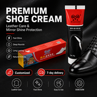 Betún para Zapatos Jin Yang Unisex de 30g, Estándar para Supermercados, Fácil de Limpiar, Brillo Instantáneo, Empaque en Caja para una Exhibición Ordenada en el Estante
