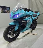 Kawasakii Ninja 200cc 400cc avec écran LCD, injection de carburant ABS, phares Devil's Eye Angel
