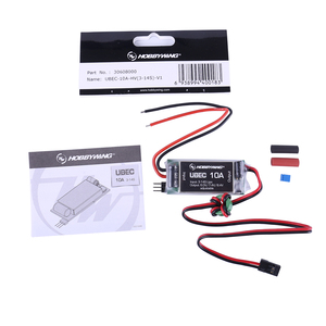 Module de régulateur de tension Hobbywing <span class=keywords><strong>UBEC</strong></span> <span class=keywords><strong>10A</strong></span> sortie 6V/7.4V/8.4V HV 3S 4S 6S 3-14S batterie Lipo récepteur RC servomoteur sans balais - Product Image 5