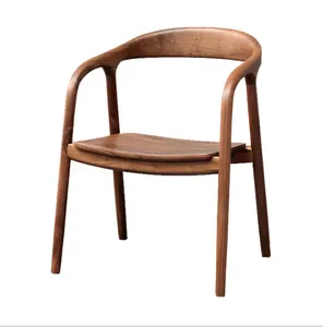 2024 Classic Good Quality Ash Wood Dining Chair and Mid Century Dining Chair, GW53