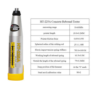 AO SHI INSTRUMENT HT-225A Betonreboundtester met hoge nauwkeurigheid Schmidt Hammer Betonhardheidstester 1% nauwkeurigheid 1 jaar - Product Image 2