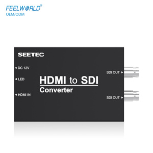 SEETEC <span class=keywords><strong>HTS</strong></span> HDMI a SDI convertitore consumo energetico ODM/OEM fornitore di fabbrica | Logo di imballaggio personalizzato supporta gli ordini all'ingrosso - Product Image 1