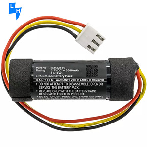 Batería de repuesto para altavoz de CP-HK10, polímero de litio, ICR22650, para <span class=keywords><strong>Harman</strong></span> Kardon <span class=keywords><strong>Onyx</strong></span> <span class=keywords><strong>Studio</strong></span> <span class=keywords><strong>4</strong></span>, 3,7 V, 3000mah - Product Image 2