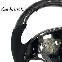 Modifications intérieures pour Chevrolet : Volant personnalisé en fibre de carbone pour Corvette C7 Z06 ZR1 Stingray Grand Sport Racing Sport Upgrade
