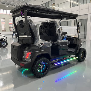 Carrito de Golf Eléctrico Todoterreno de 4 Plazas con Gancho de Remolque y Cabrestante, Certificado CE, Capacidad de Carga 15-20, Alcance 70-90 km - Product Image 4