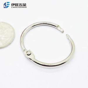 YIWANG ขายส่ง ห่วงโลหะสีเงินขนาด 1.2 นิ้ว สำหรับเข้าเล่มเอกสารแบบห่วง - Product Image 2