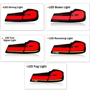 Car Rear For 5 Series G30 2018-2020 With LED DRL <b>Plug</b> And Play Flashing steering <b>Tail</b> Lights Accessories Body Kit - Product Image 4
