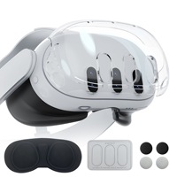 Compatible avec étui de protection pour 3 casques AL-Q113 matériau ABS Transparent Crystal VR Accessoires pour casques