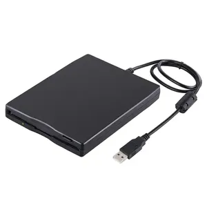 Vente en gros 3.5 pouces 1.44 Mo FDD Lecteur de disquette externe USB portable pour ordinateur portable pour ordinateur de bureau