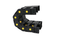 Pont en Nylon CNC câble électrique chaîne d'énergie en plastique, usine JFLO de chine JEZ45F. Série