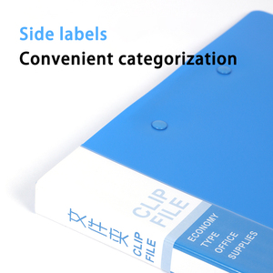 Bán hàng nóng <span class=keywords><strong>PVC</strong></span> PP văn phòng thư mục tập tin nhựa sinh viên giấy lưu trữ với hộp mẫu cho các trường học và tài liệu sử dụng - Product Image 4