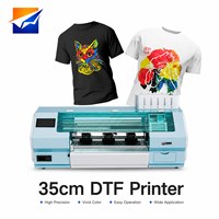 Imprimante DTF Commerciale Stable ZYJJ avec Système de Mélange Automatique d'Encre Blanche pour la Production de Motifs sur Tissus Vestimentaires