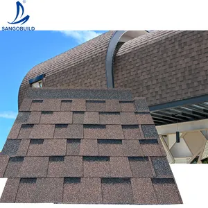 Standar US seumur hidup atap arsitektur sandang aspal bahan bangunan Harga warna Tebas Para Techos aspal Shingles