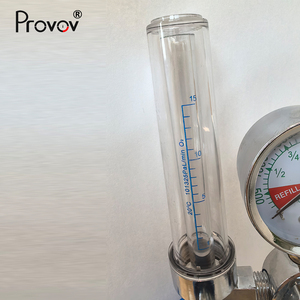 Regulador de Oxígeno Médico CGA540 con Perilla de Ajuste de 1-15 <span class=keywords><strong>LPM</strong></span>, Medidor de Flujo de 4000 psi, Reguladores de Gas con Medidor de Flujo - Product Image 5