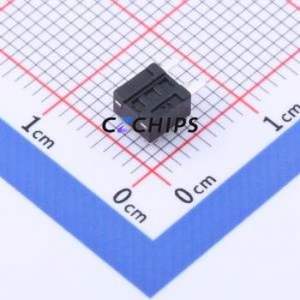 TC-0513D-3.8-260G Tactile Switch Through hole Component THT Switch Single Pole Single Throw Round Button 2.6N Right Angle Insert - Product Image 2