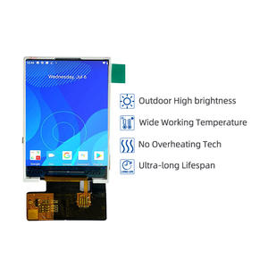 หน้าจอความสว่างสูง 2 นิ้ว 240x320 900nits IPS CPU/RGB/SPI TFT LCD สำหรับเครื่อง PDA พกพา - Product Image 2