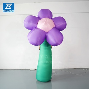 Ballon gonflable d'art <span class=keywords><strong>Alice</strong></span> <span class=keywords><strong>au</strong></span> <span class=keywords><strong>pays</strong></span> <span class=keywords><strong>des</strong></span> <span class=keywords><strong>merveilles</strong></span> Sculpture en fleurs Installation d'art gonflable pour la décoration Accessoires de scène - Product Image 1