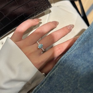 Oval Cubic Zirconia <b>Ring</b> 925 Silver Plated Gold Engagement Jewelry For Women Fashion <b>Rings</b> - Product Image 2