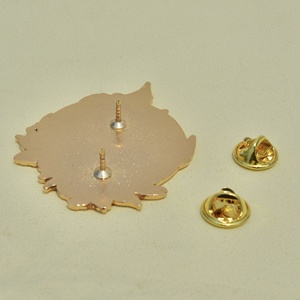 Nouvelle Broche Ronde en Métal Émaillé Elfes Mignons, Accessoire Épinglette Elfes, Emballée Séparément - Product Image 6