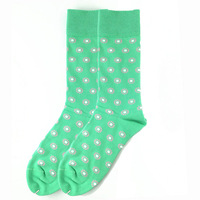 Chaussettes en coton pour homme, de haute qualité, tissées en jacquard, avec un design personnalisé, logo propre