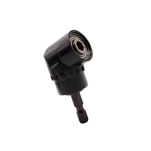 Pneumatic <b>Screwdriver</b> Connecting Rod 1/2 Inch Right <b>Angle</b> Hex To Square Socket Adapter For Electric Wrench - Product Image 2