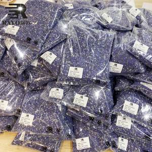 Pedrería de Cristal SS3-SS40 de Fijación en Caliente con Parte Posterior Plana de Venta al por Mayor de Fábrica para Vestidos de Novia, Zapatos, Bolsos y Manualidades DIY - Product Image 2