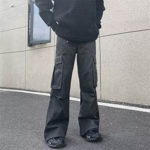 Tuta casual Streetwear 2023 pantaloni dritti larghi di design alla moda da <span class=keywords><strong>uomo</strong></span> - Product Image 4